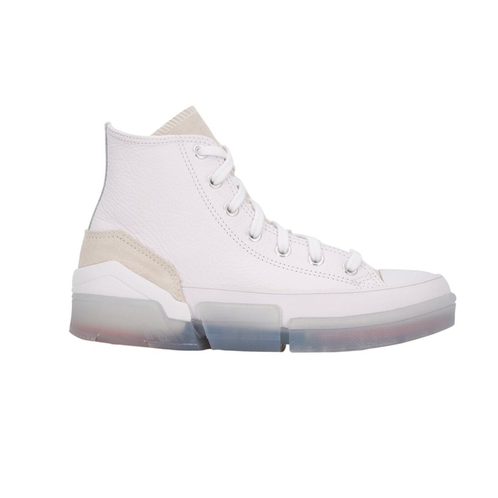Converse Chuck Taylor All Star CX 2-in-1 White Leather High Top Sneakers‎ Shoes